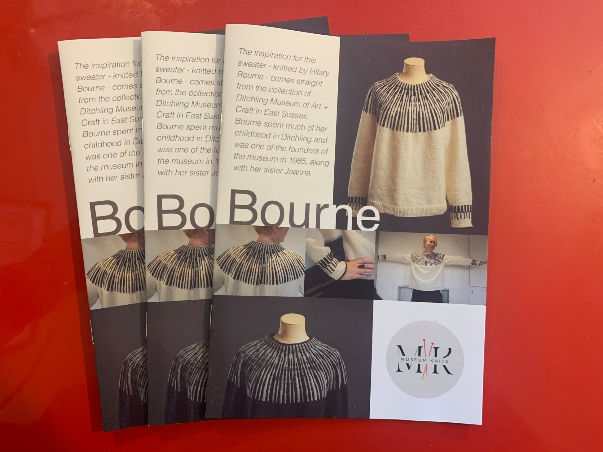 Bourne Jumper - A5 printed booklet image 1