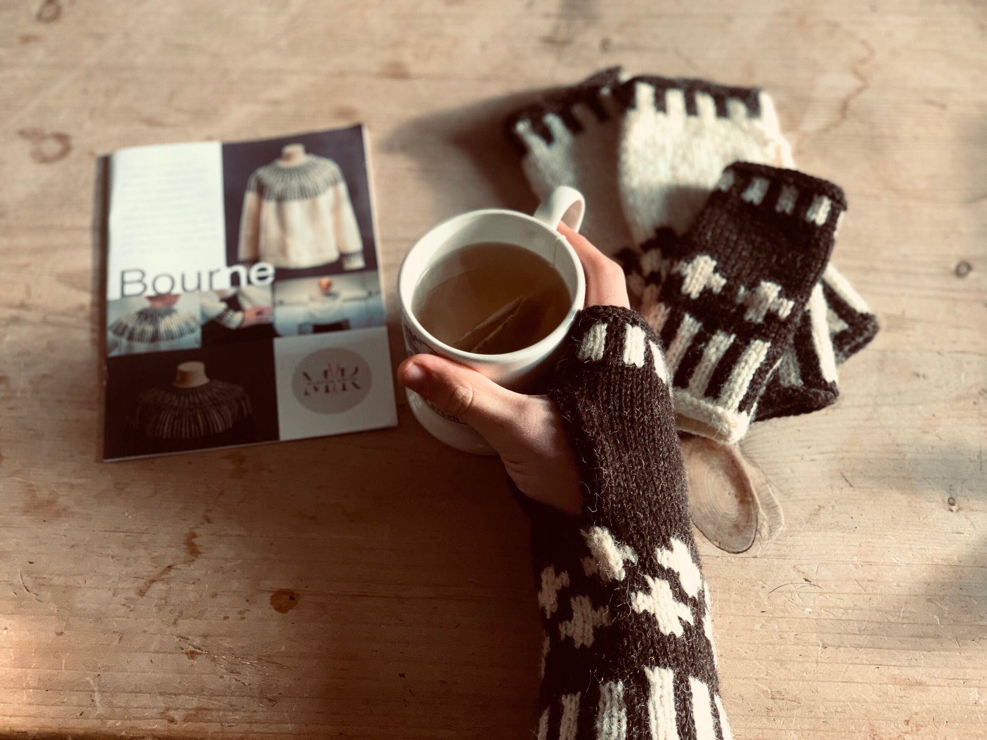 Ditchling Cross handwarmers - A5 printed booklet image 0